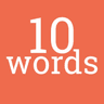 10 Words logo